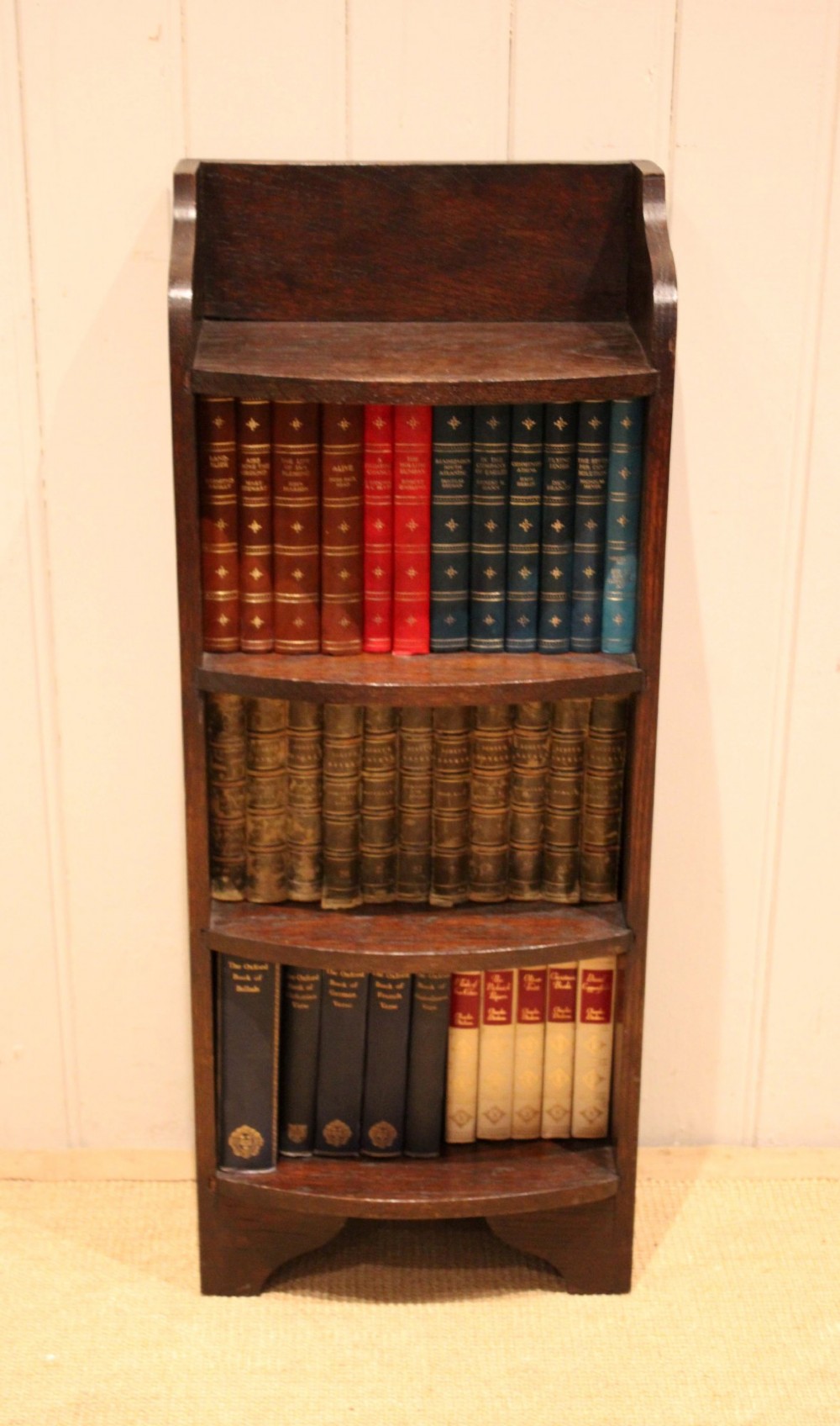 Small Oak Open Bookshelves View III