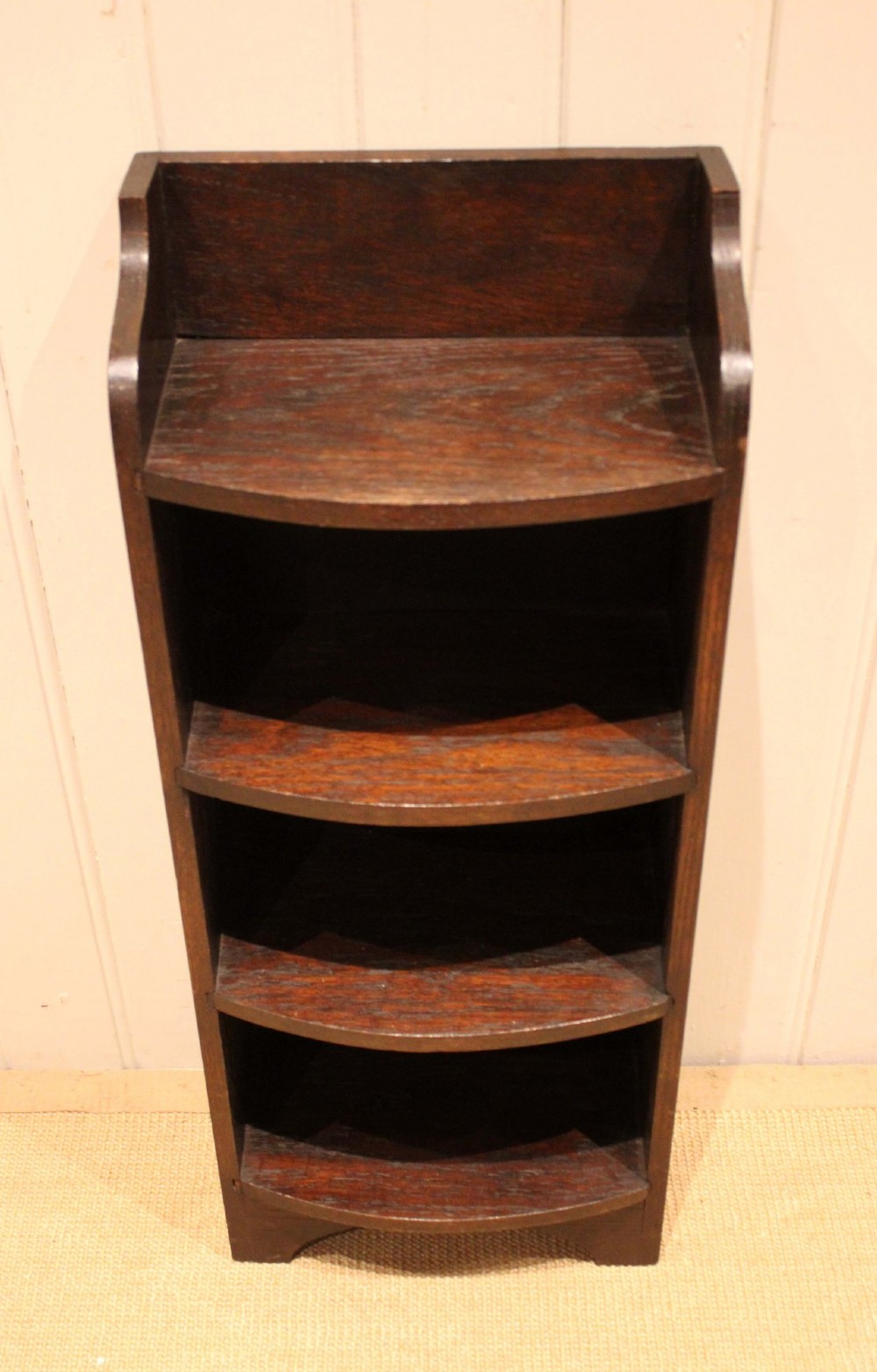 Small Oak Open Bookshelves View IV