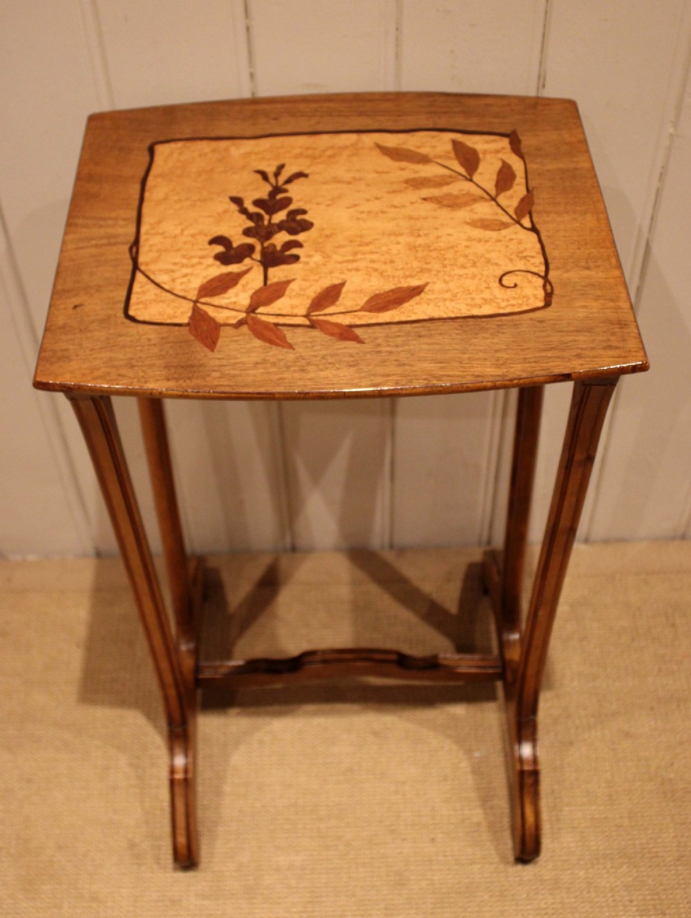 French Beech Galle Style Quartetto Of Tables View VII