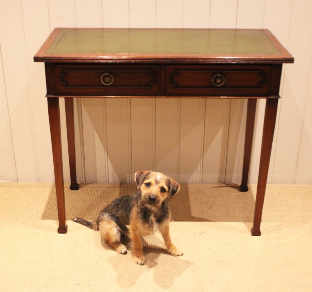 Edwardian Mahogany Writing Desk View II