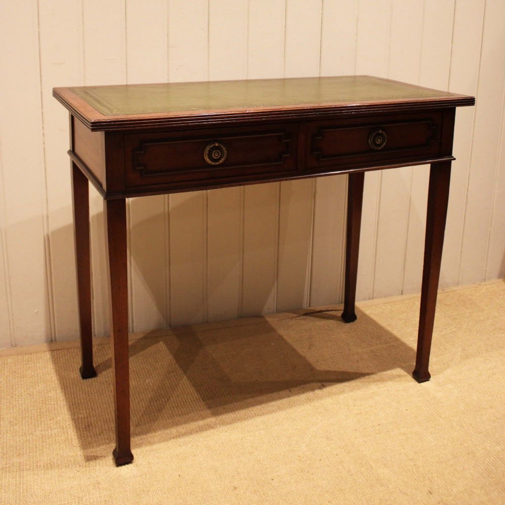 Edwardian Mahogany Writing Desk View VIII