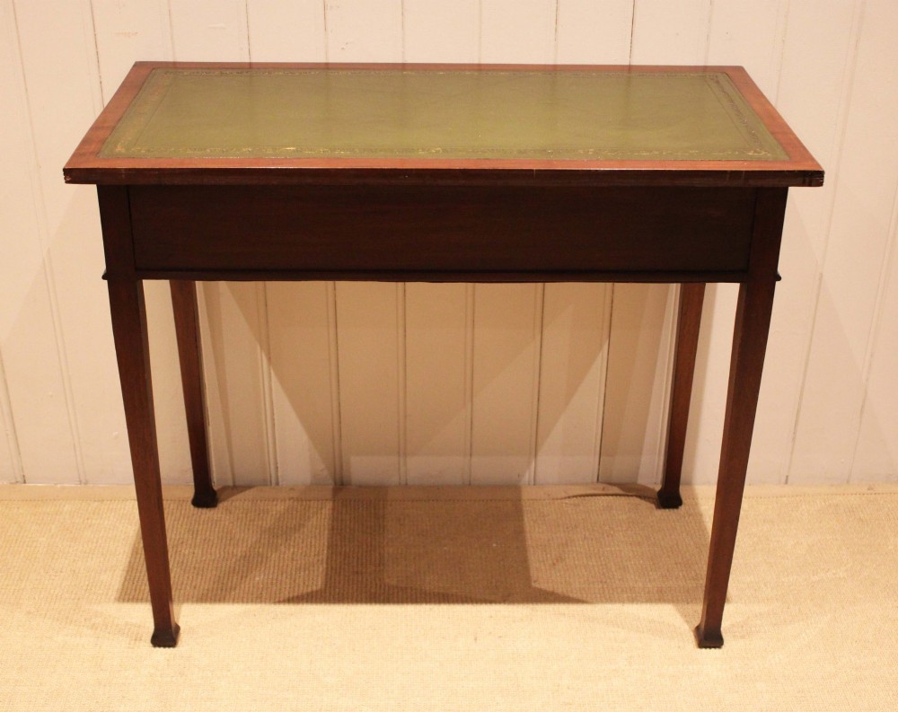 Edwardian Mahogany Writing Desk View XI