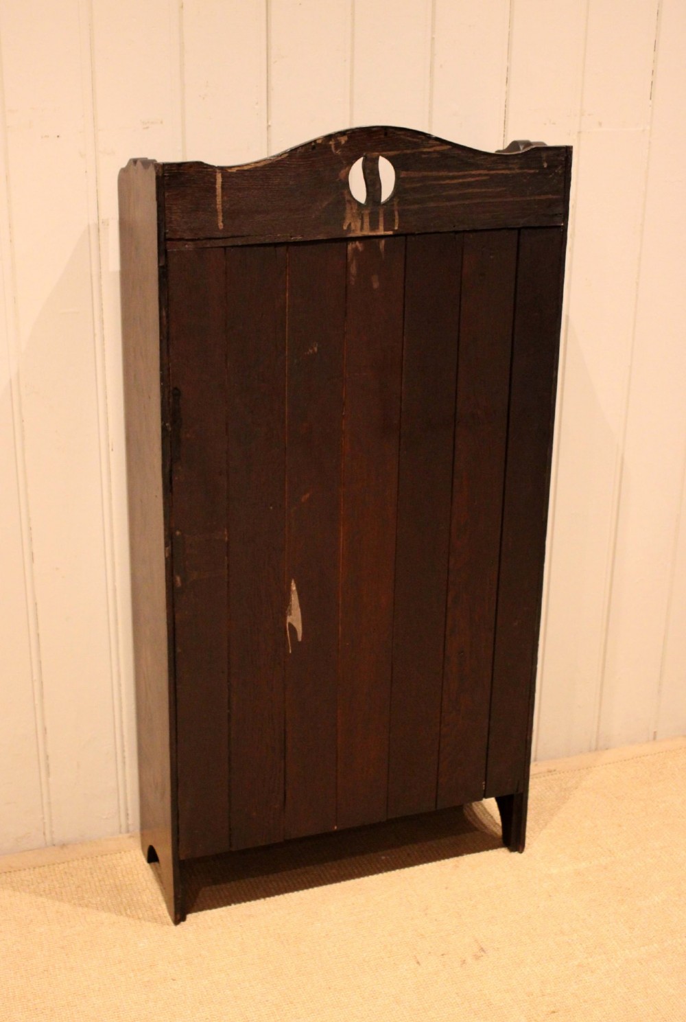 Oak Open Bookcase View XI