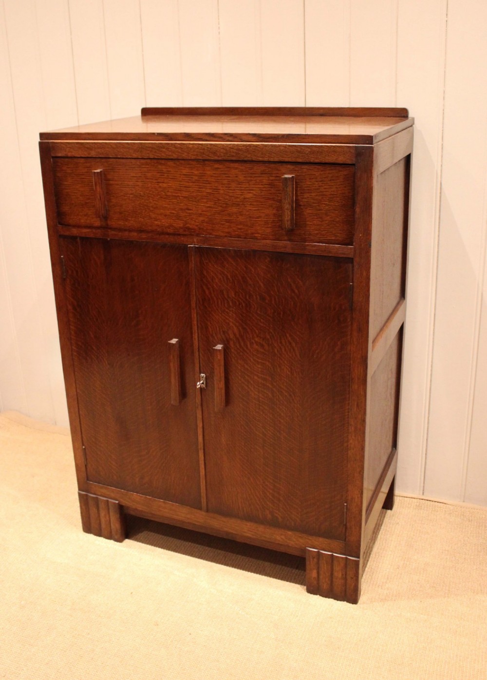 Art Deco Oak Cabinet