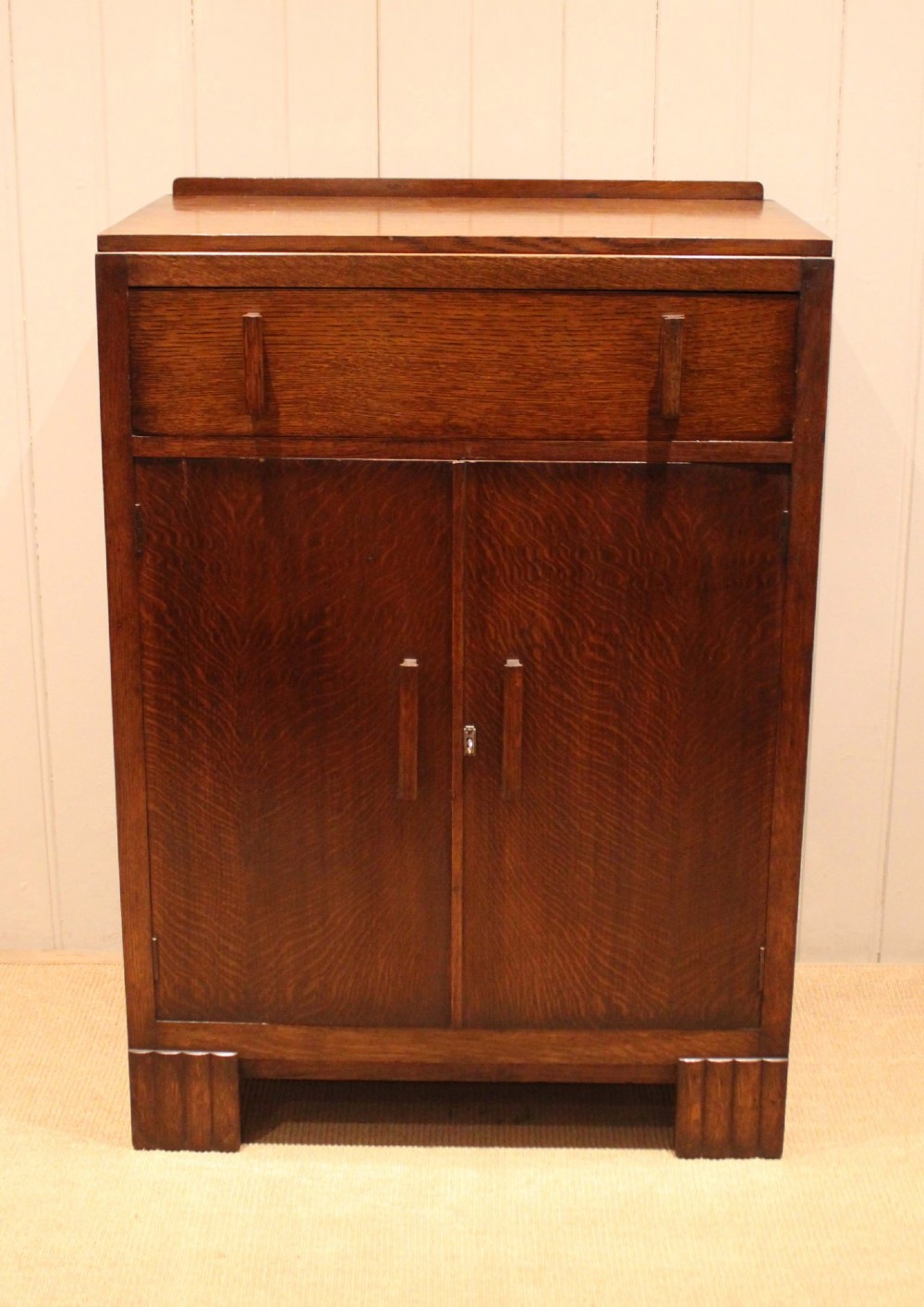 Art Deco Oak Cabinet View V