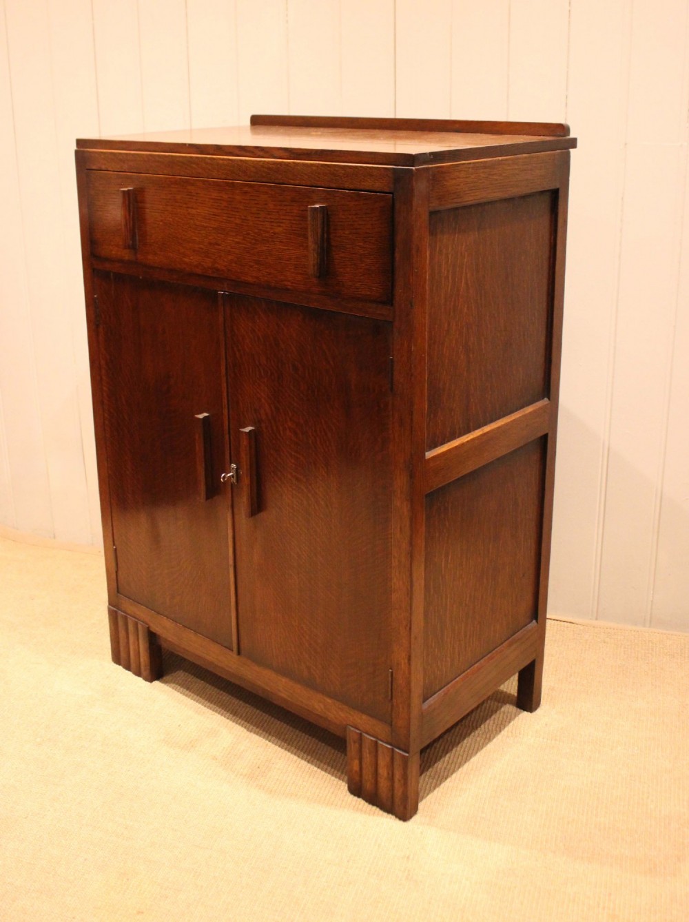 Art Deco Oak Cabinet View VIII