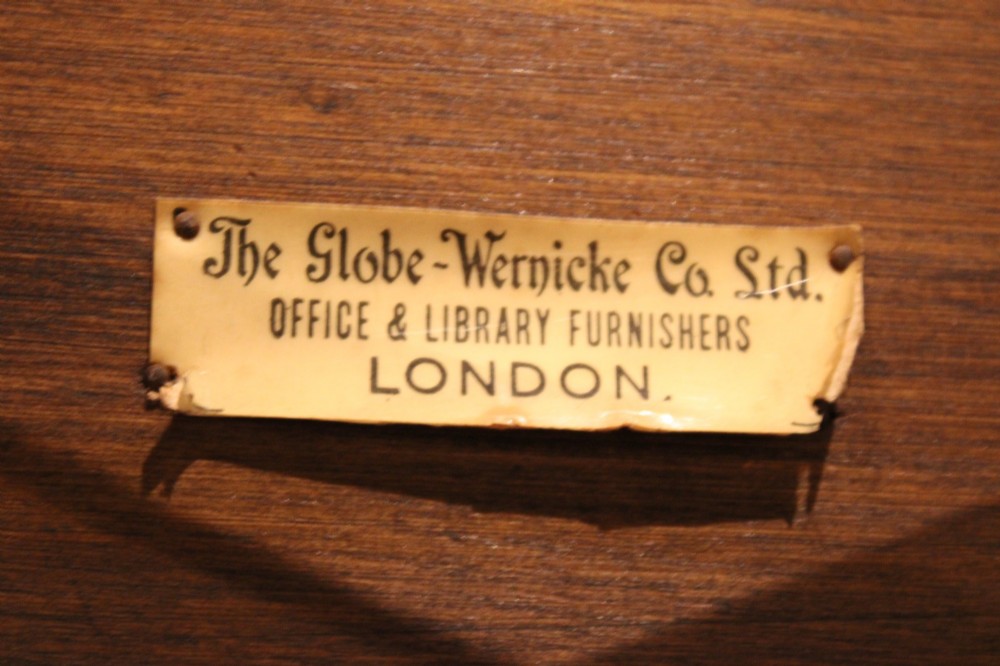 Solid Oak Globe Wernicke Glazed Bookcase View XII