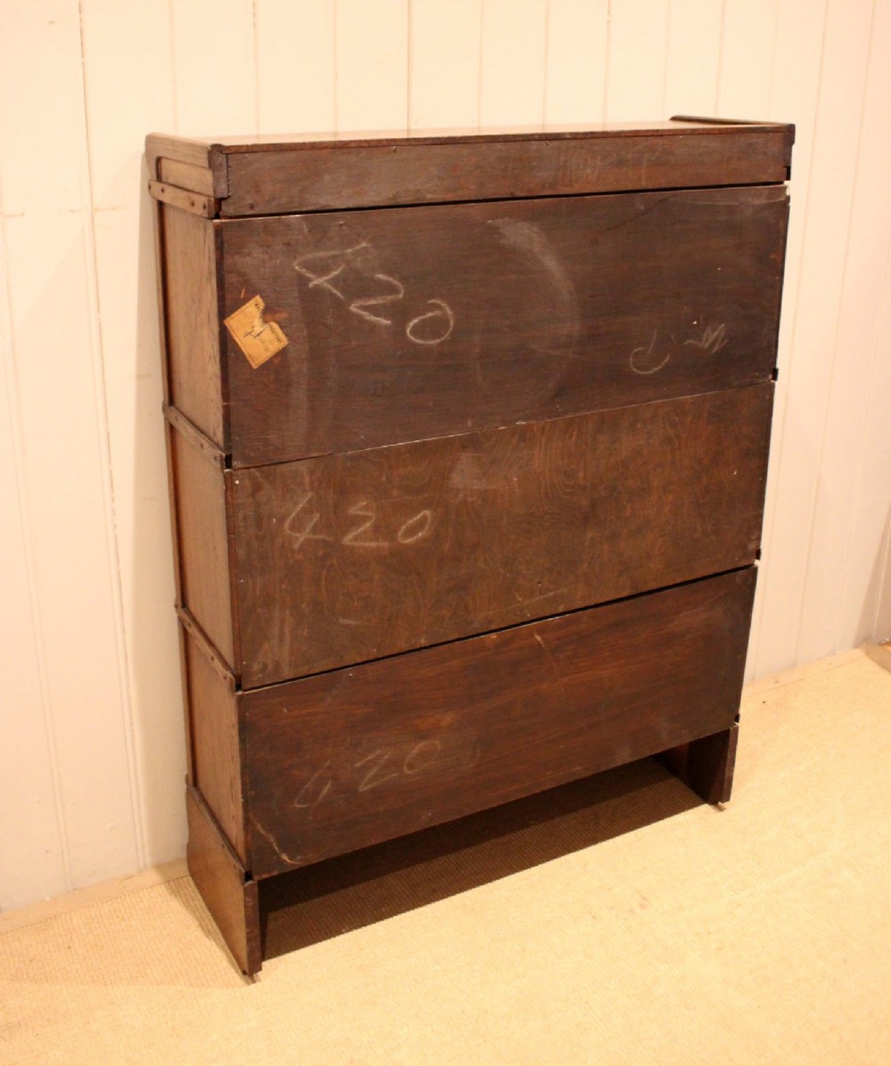Solid Oak Globe Wernicke Glazed Bookcase View XIII