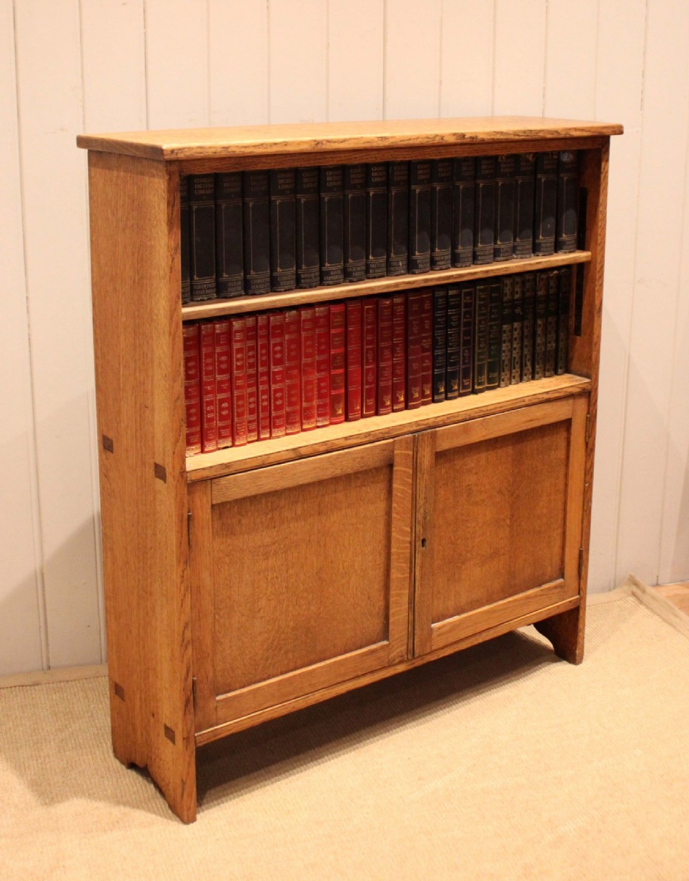 Light Oak Cabinet Bookcase