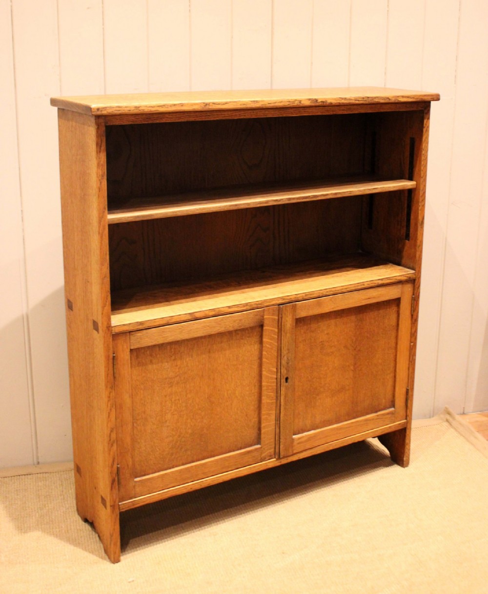 Light Oak Cabinet Bookcase View IV