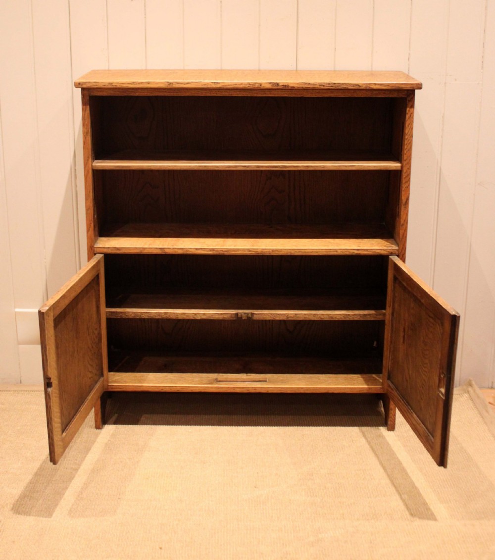 Light Oak Cabinet Bookcase View XII