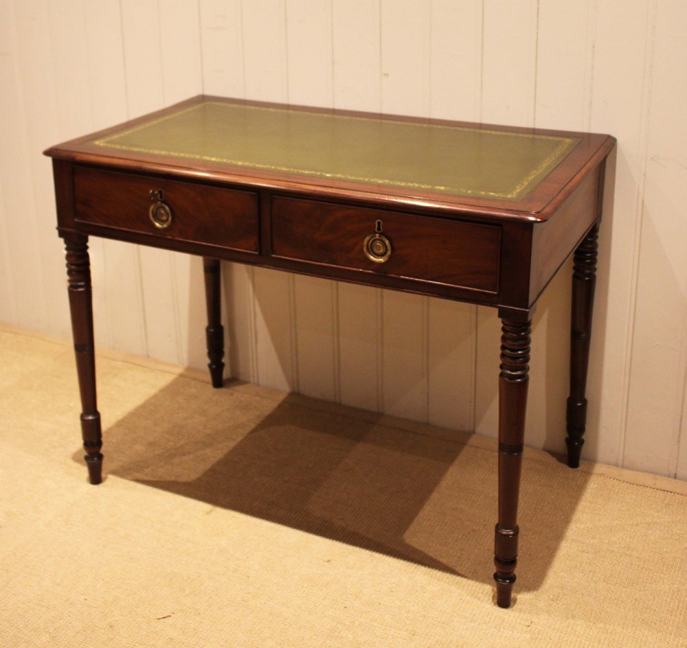 Early 19th Century Mahogany Writing Table View III