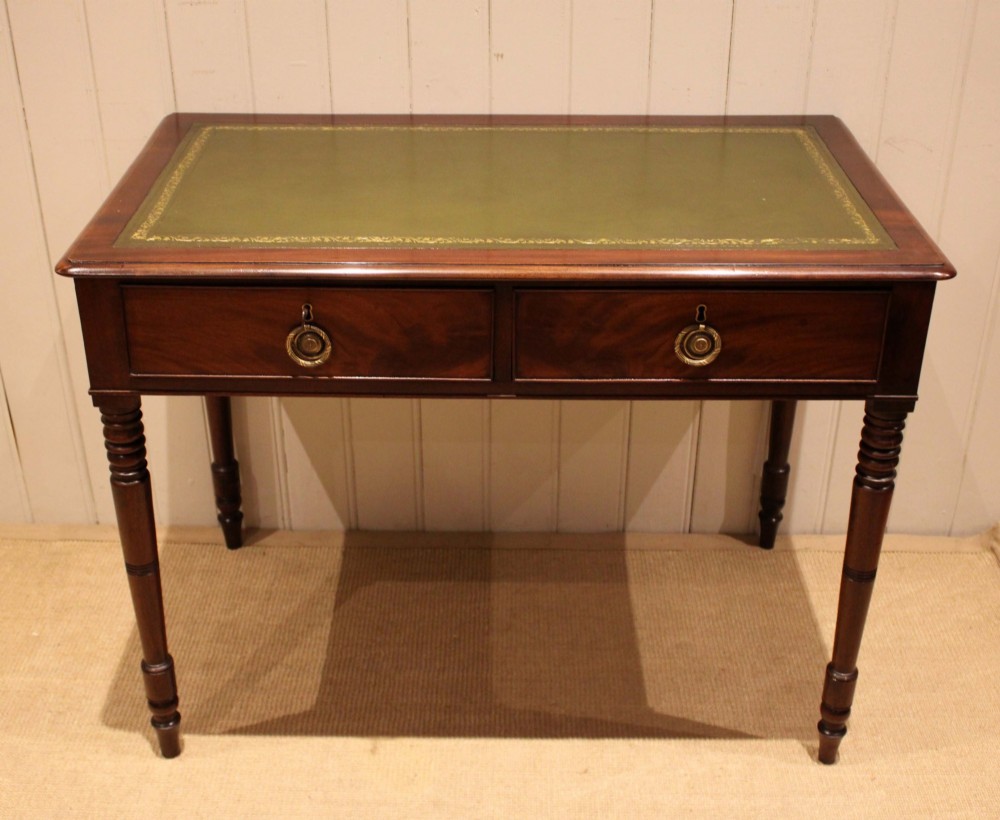 Early 19th Century Mahogany Writing Table View IV