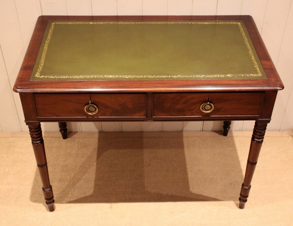 Early 19th Century Mahogany Writing Table View VIII