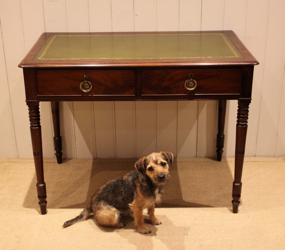 Early 19th Century Mahogany Writing Table View IX