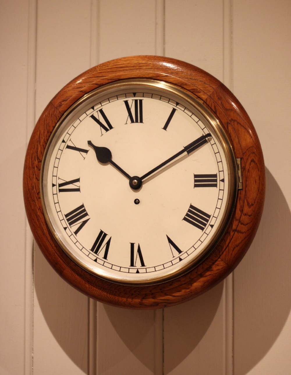 Early 20th century Oak Dial Clock View II
