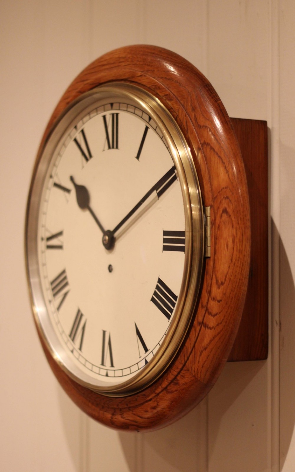 Early 20th century Oak Dial Clock View IV