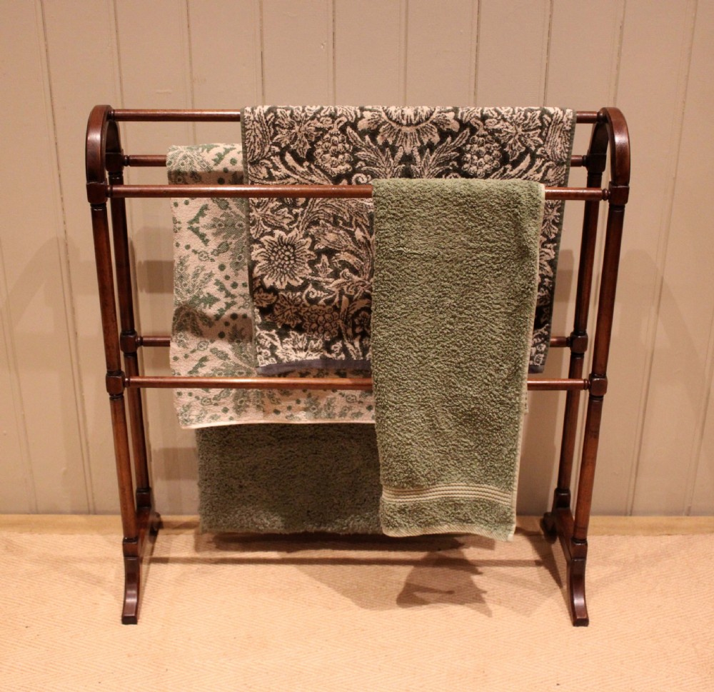 Late 19th Century Walnut Towel Rail View II