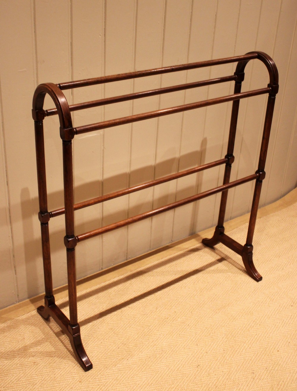 Late 19th Century Walnut Towel Rail View III