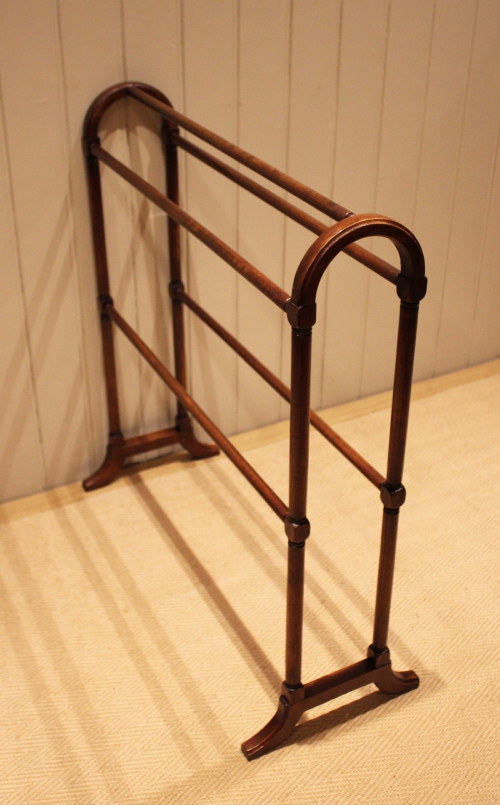 Late 19th Century Walnut Towel Rail View V