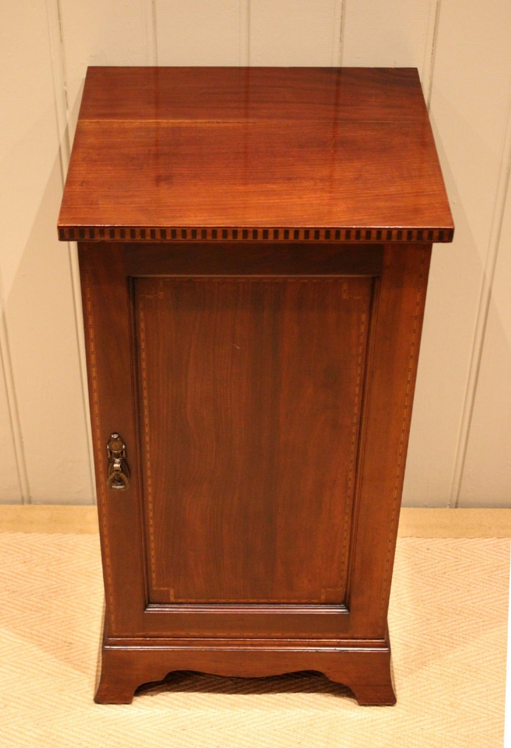 Edwardian Mahogany Bedside Cabinet