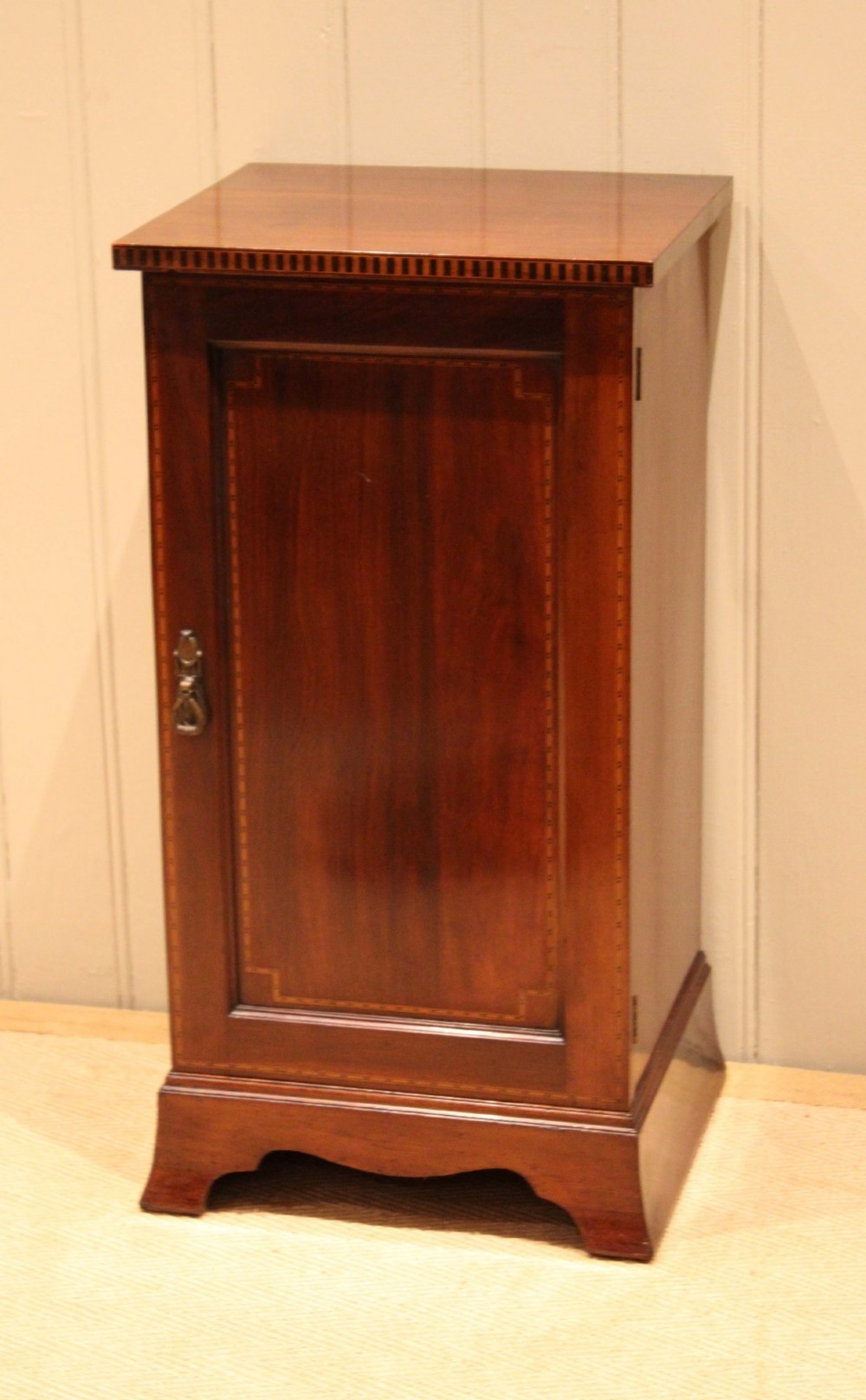 Edwardian Mahogany Bedside Cabinet View II