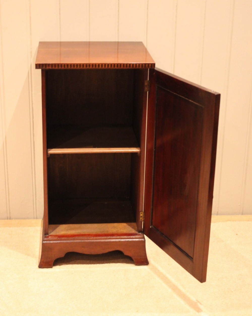 Edwardian Mahogany Bedside Cabinet View IV