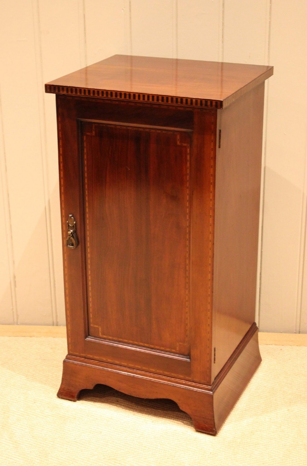 Edwardian Mahogany Bedside Cabinet View VI