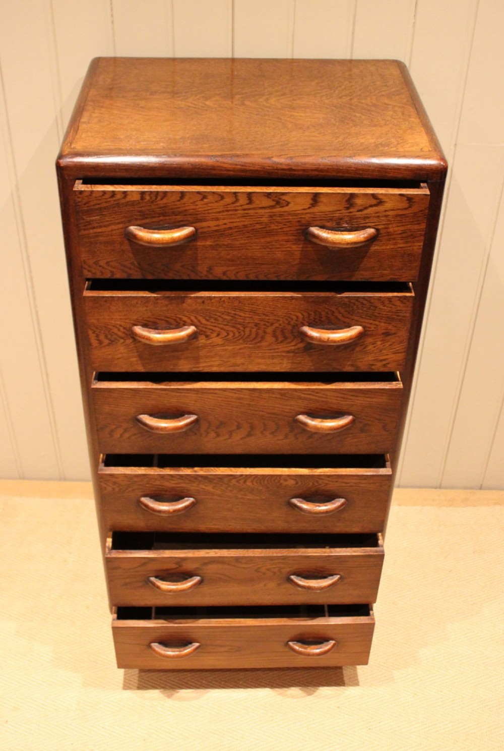 Solid Oak Chest Of Drawers View IV