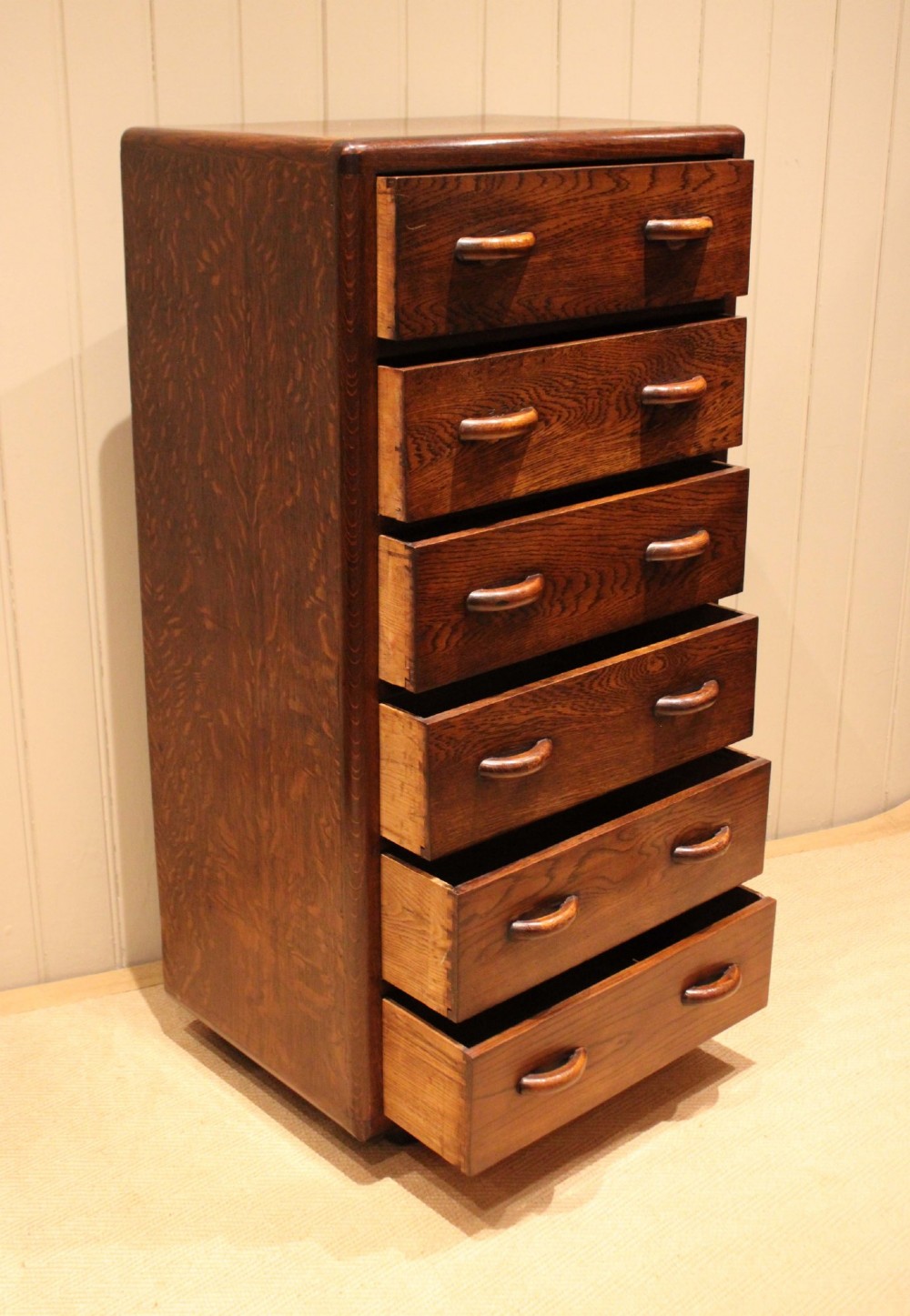 Solid Oak Chest Of Drawers View VI