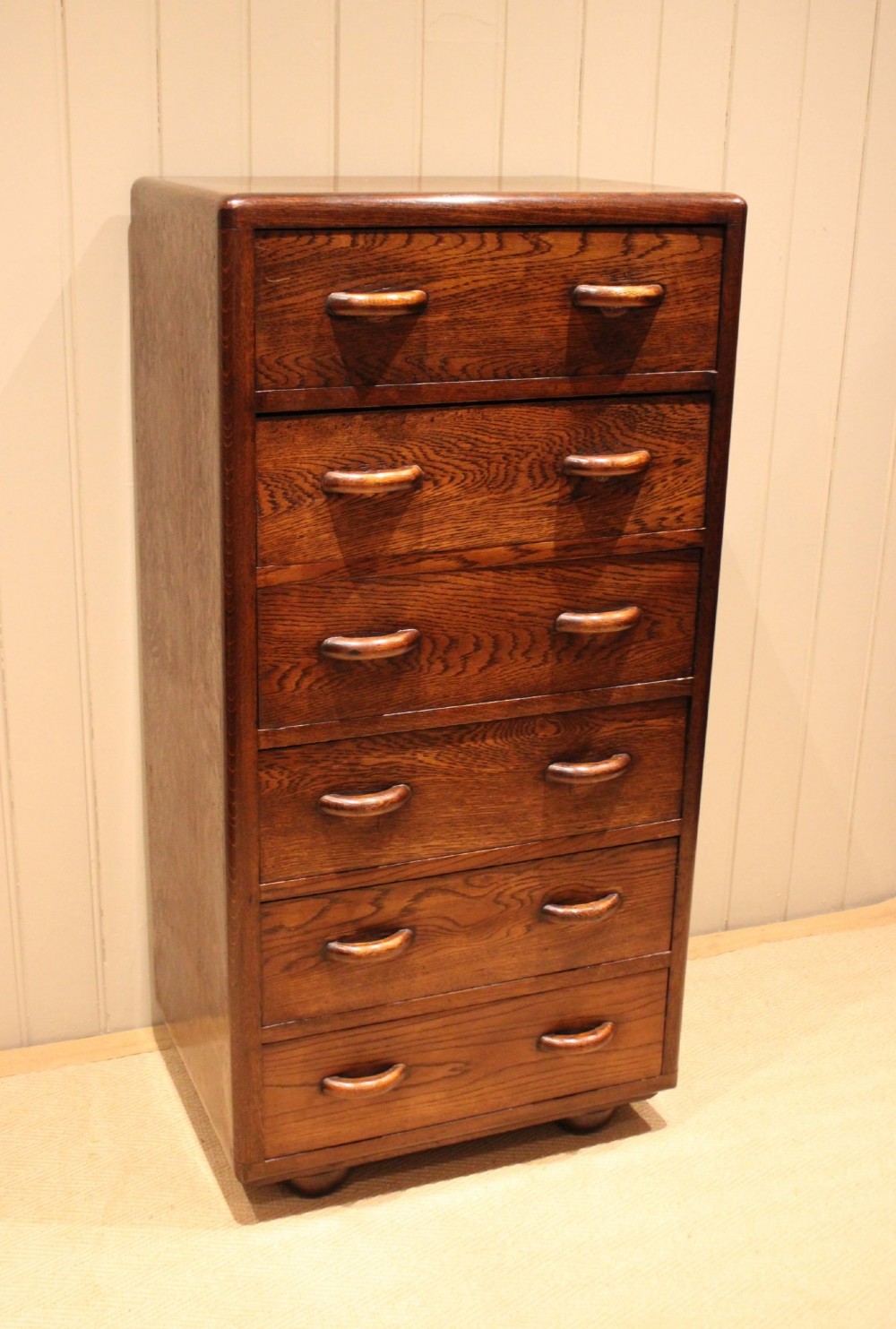 Solid Oak Chest Of Drawers View VII