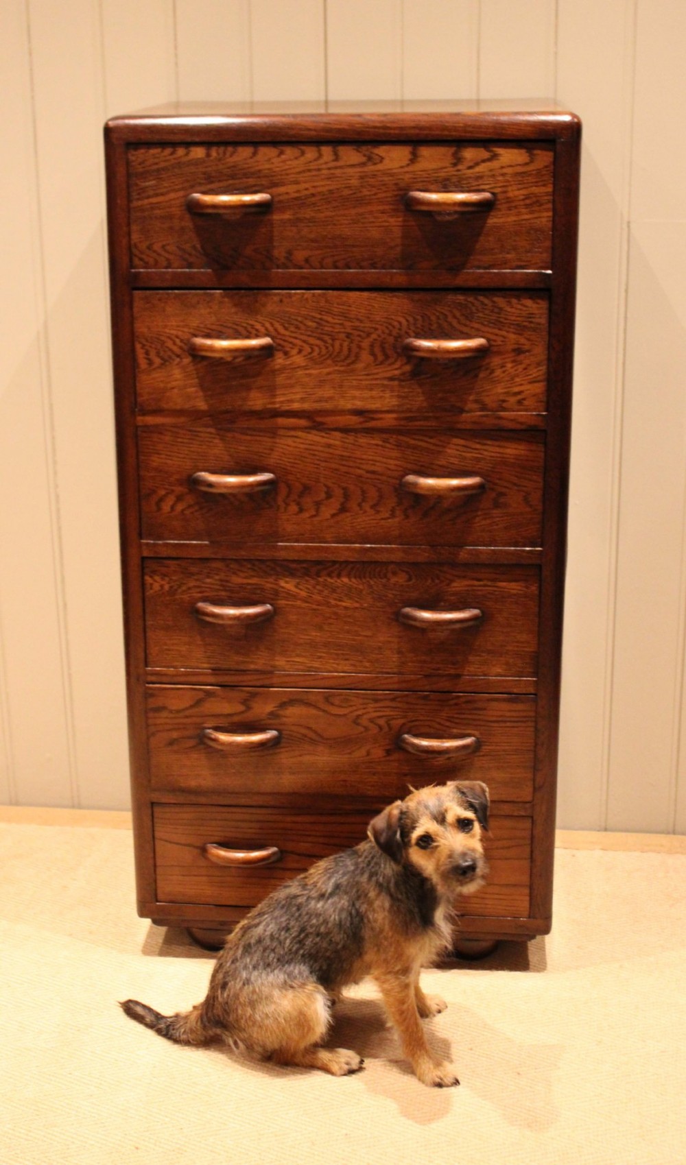 Solid Oak Chest Of Drawers View VIII