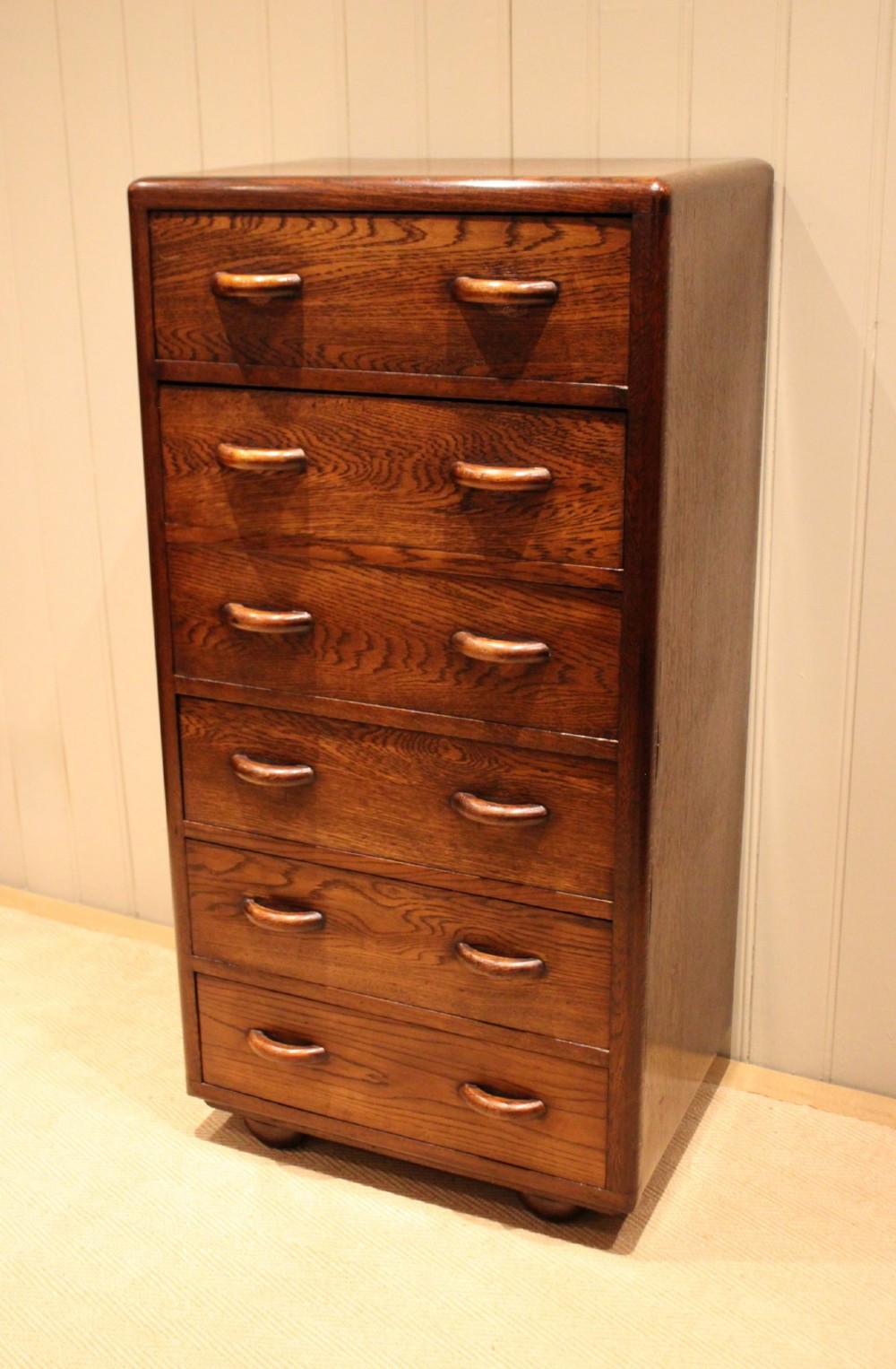 Solid Oak Chest Of Drawers View IX