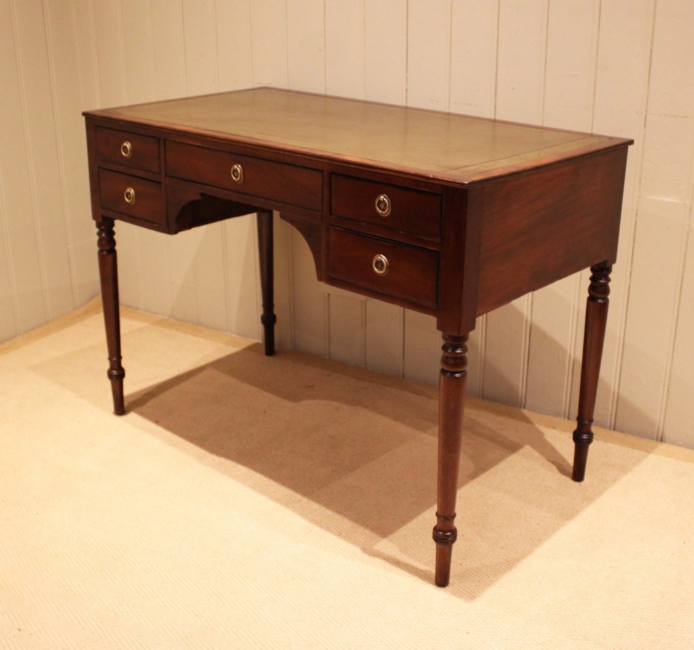 Late Regency Mahogany Writing Table View II