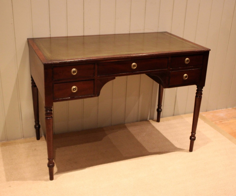 Late Regency Mahogany Writing Table View VI