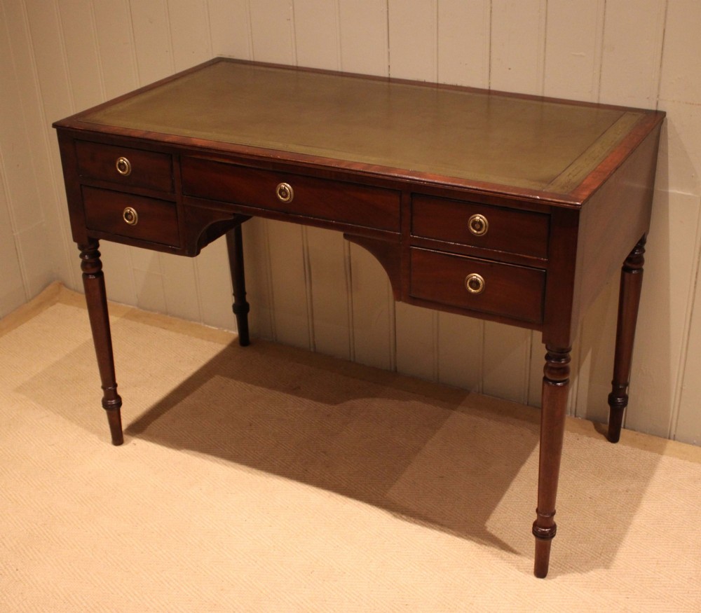 Late Regency Mahogany Writing Table View IX