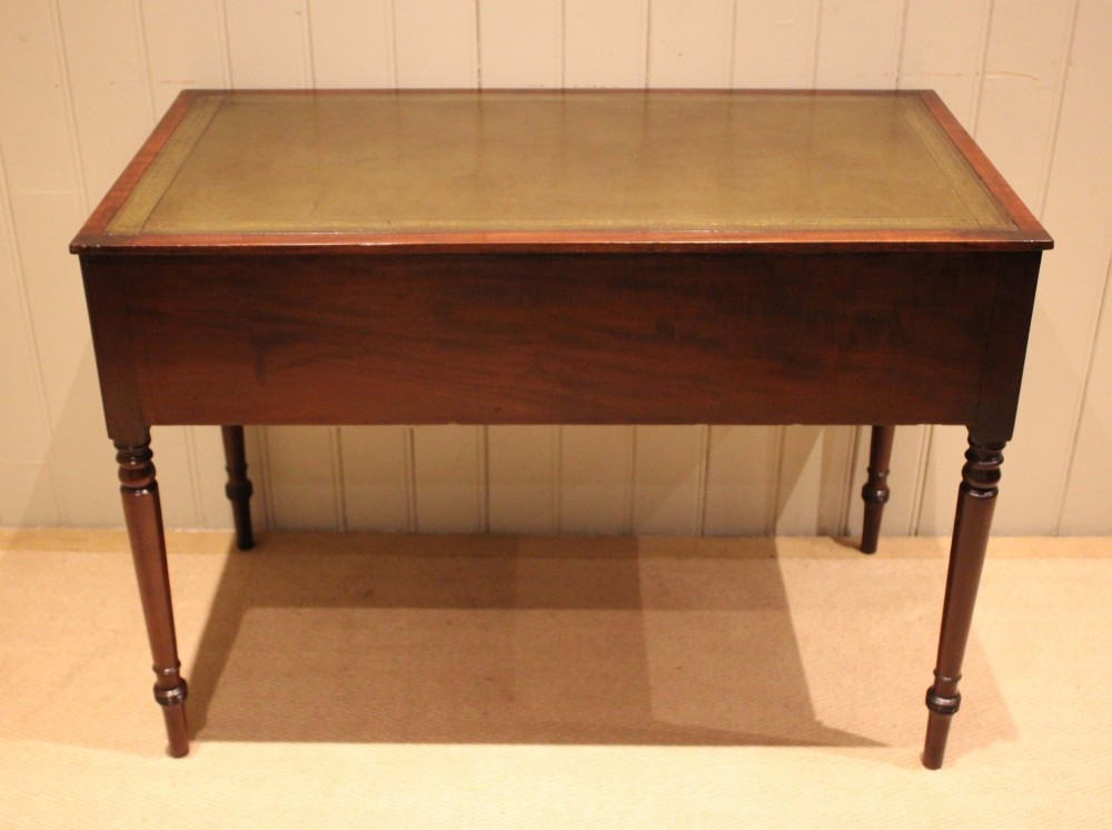 Late Regency Mahogany Writing Table View XI