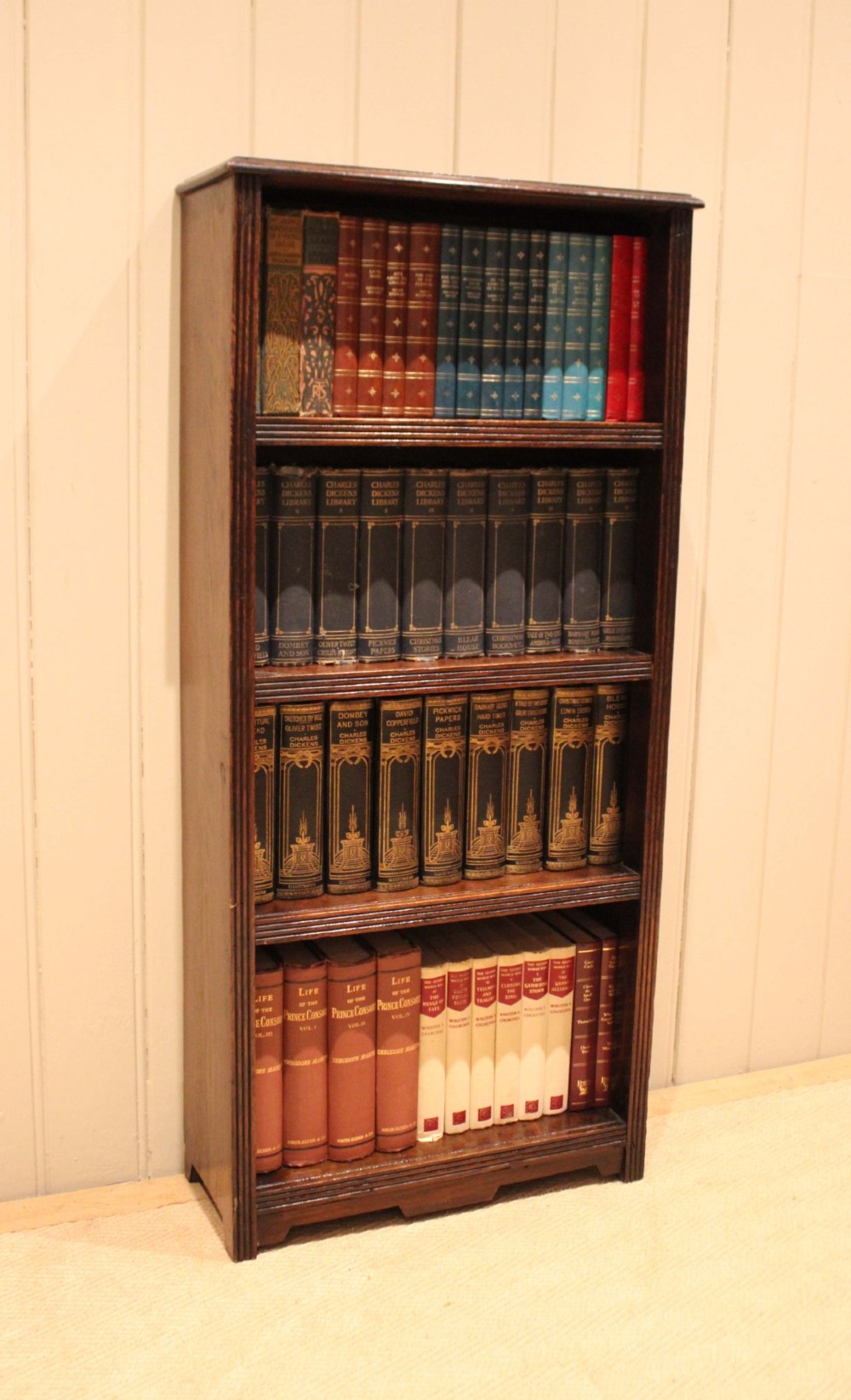 Oak Open Bookcase