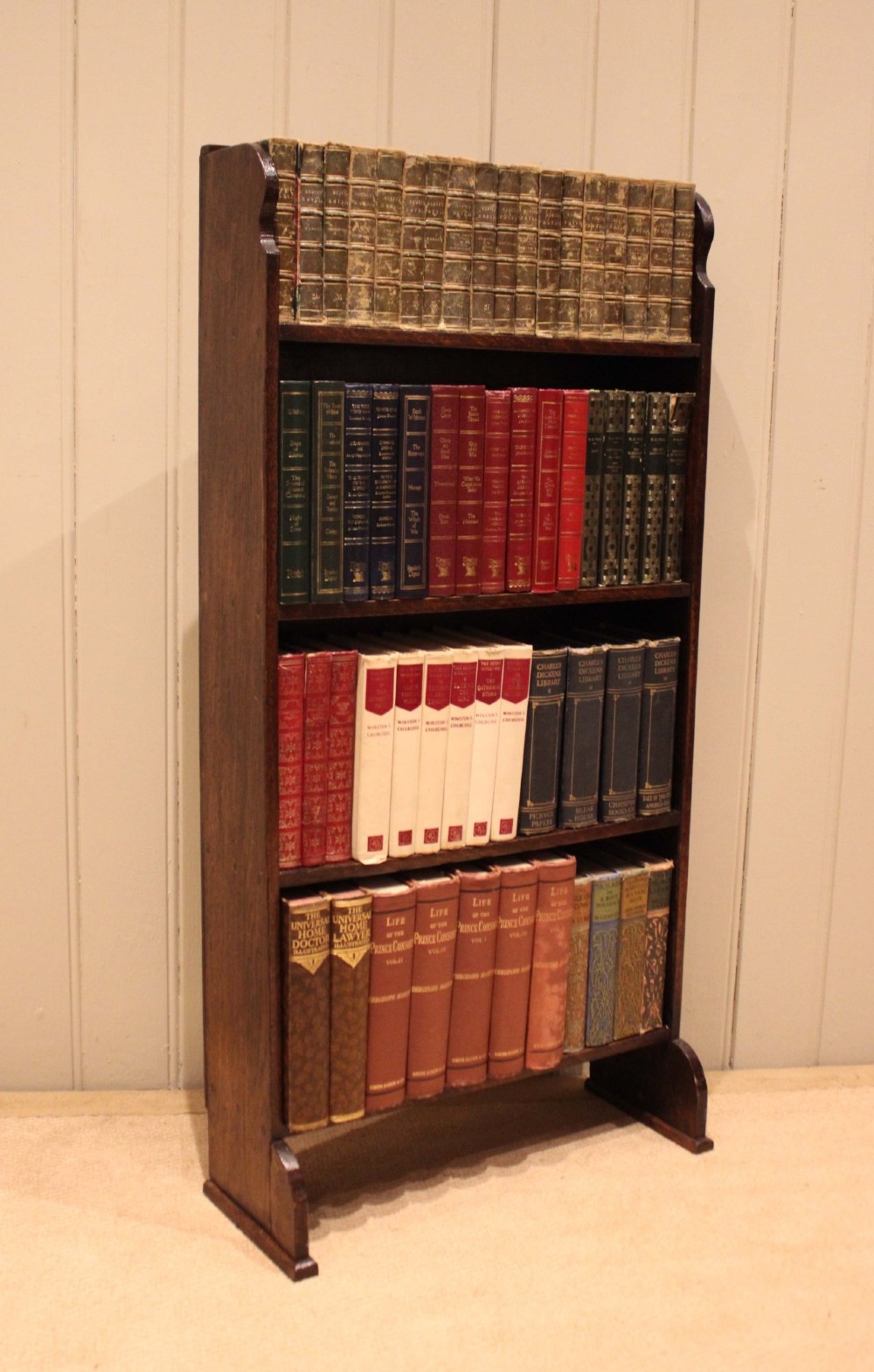 Oak Open Bookcase