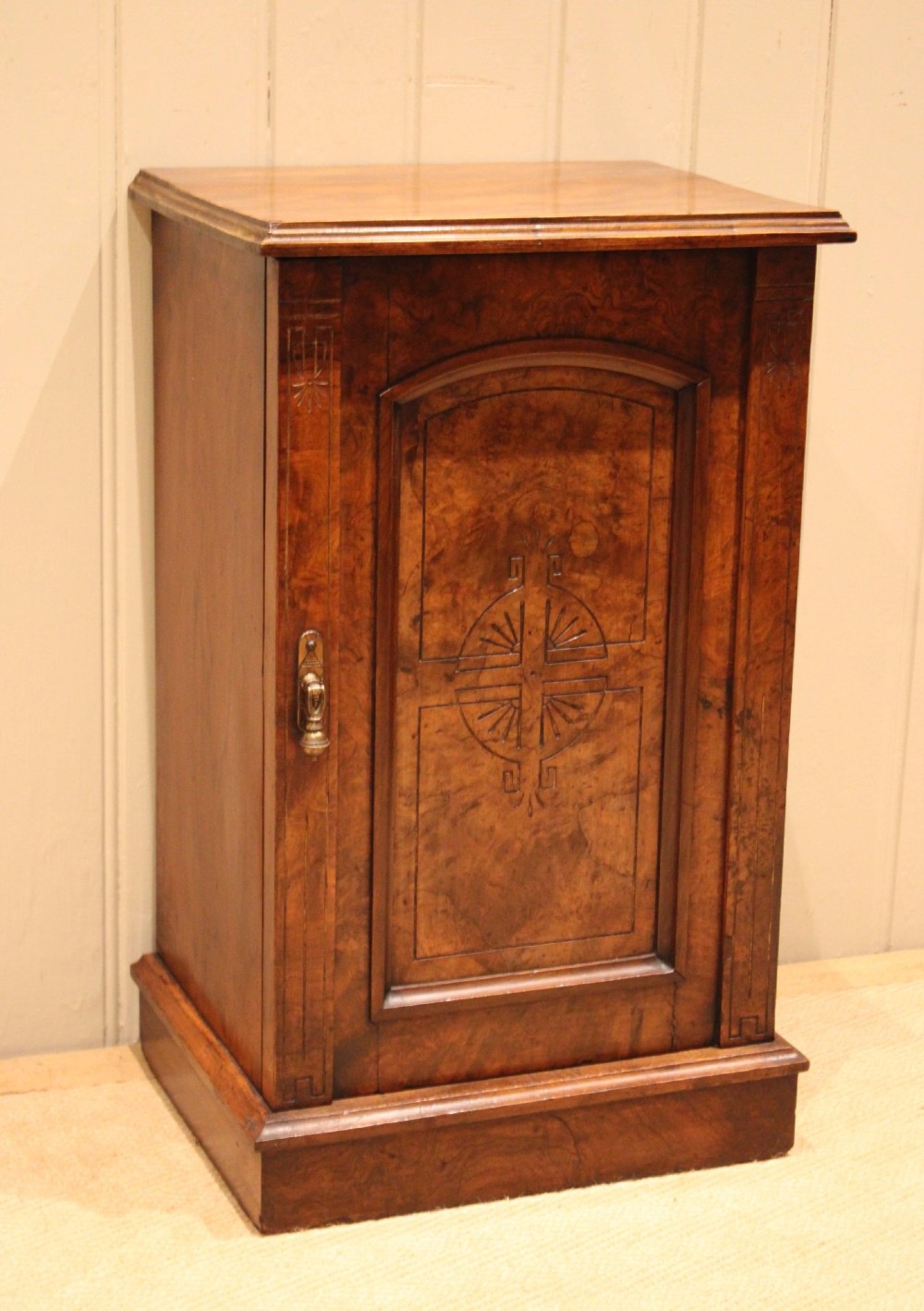 Late 19th Century Walnut Bedside Cabinet