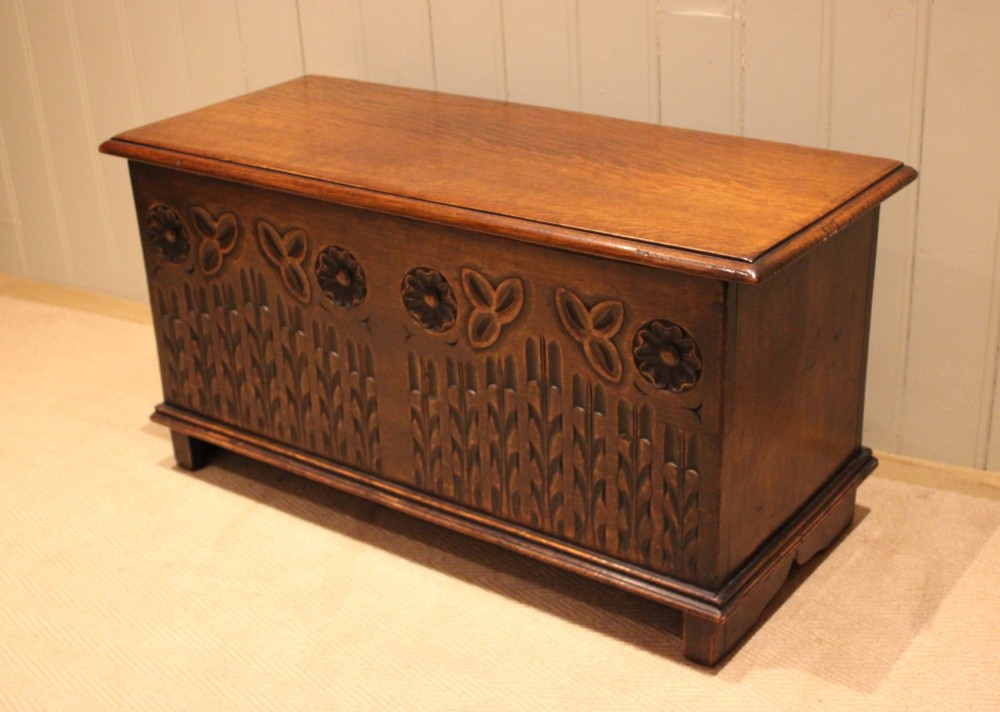 Arts & Crafts Oak Coffer
