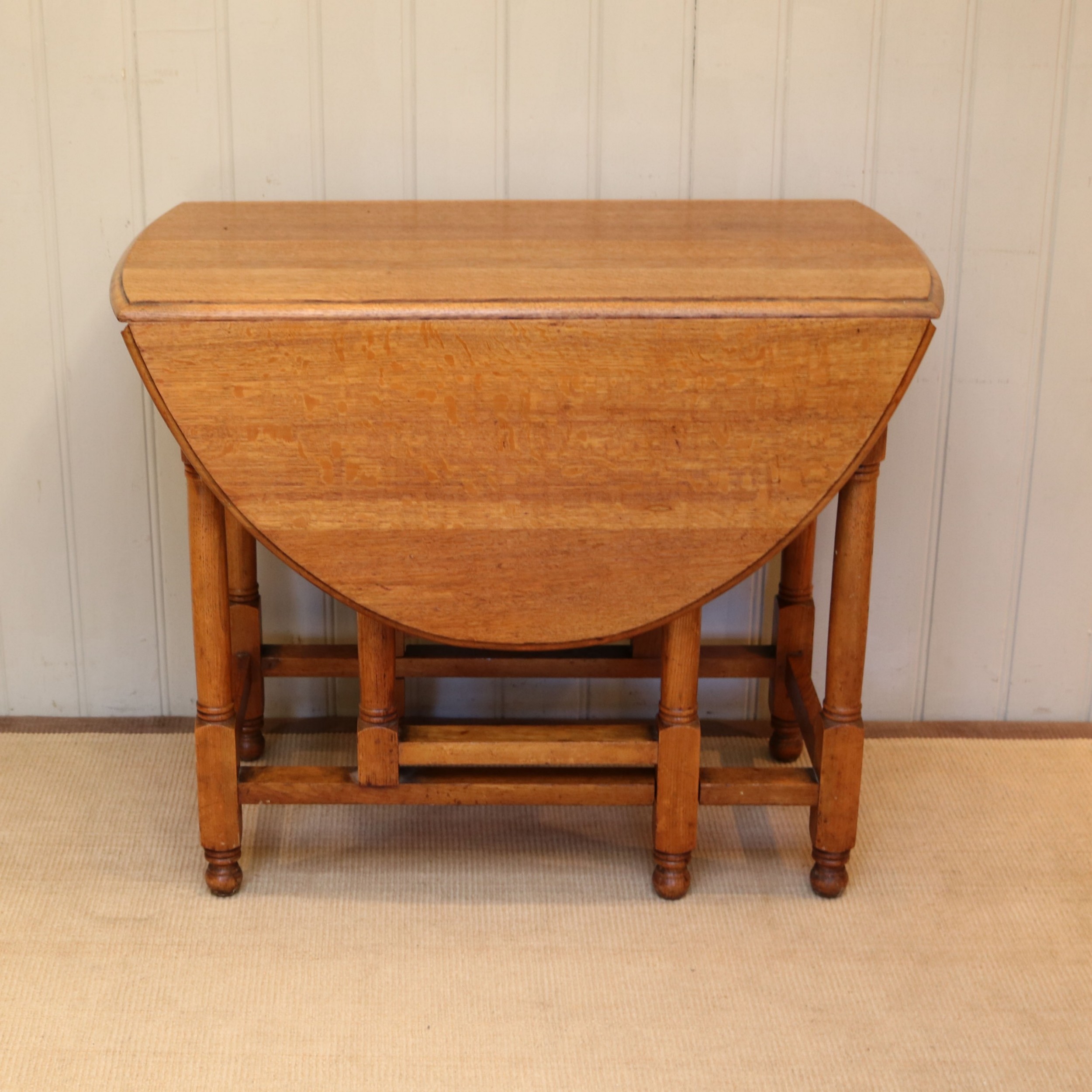 Light Oak Gateleg Table