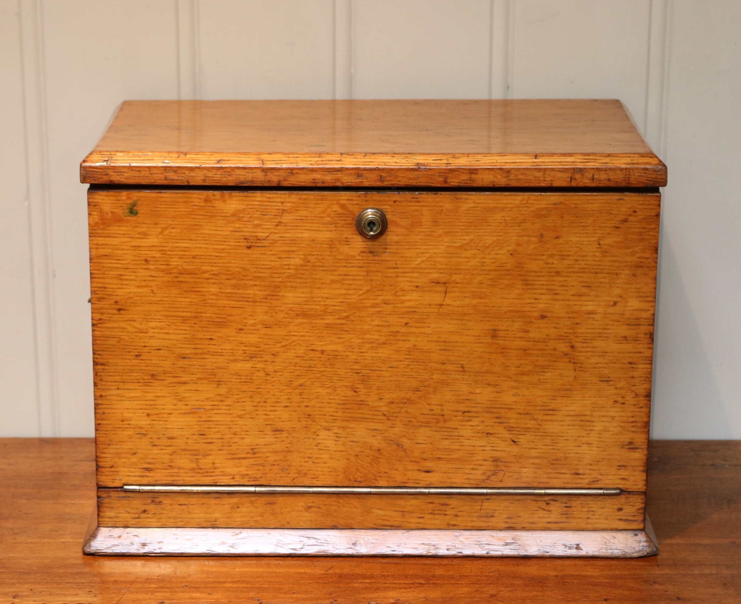 Edwardian Writing Box Edwardian Oak Writing Box
