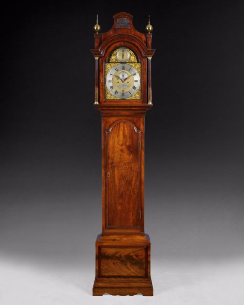 8 Day Pagoda Top Longcase Clock by Thomas Bawcutt, London