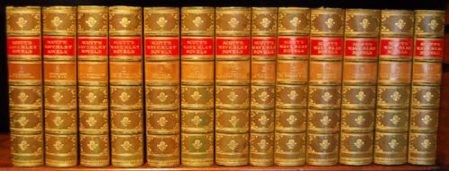Sir Walter Scott, “The Waverley Novels” Published by Adam & Charles Black, Edinburgh, 1862 Volumes I – Xiii