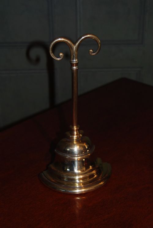 Mid 19th C Brass Door Porter by William Tonks