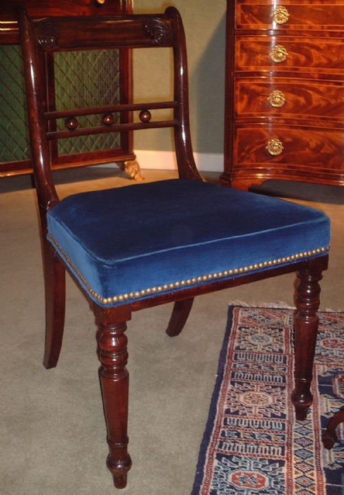 Regency Period Mahogany Single Side Chair