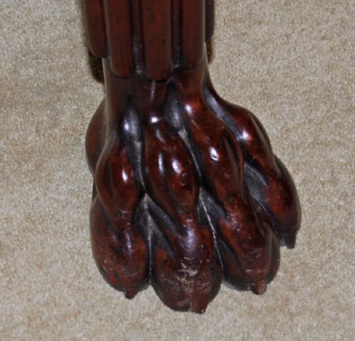 fig 1. Regency Period Mahogany and ebony inlaid straight fronted serving table in the manner of George Smith