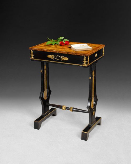 Regency Period Calamander Freestanding Occasional Table