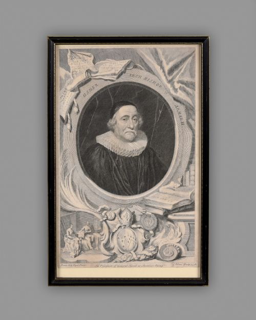 fig 1. Early 18th. century set of engravings of important historical characters engraved by Jacobus Houbraken
